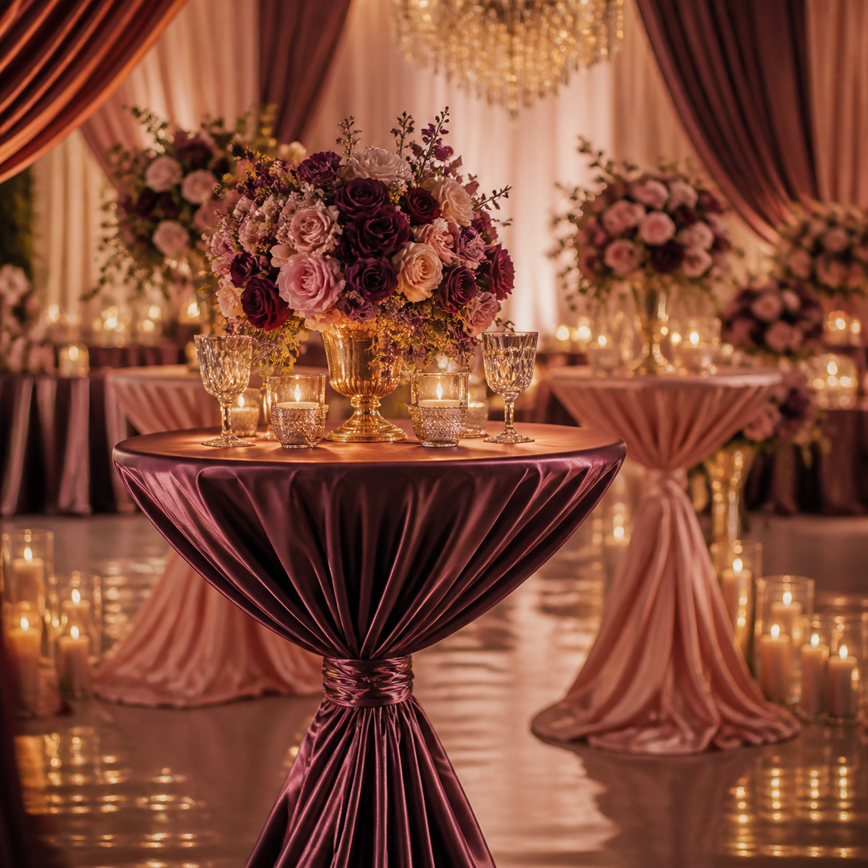 Dreamy cocktail night celebration